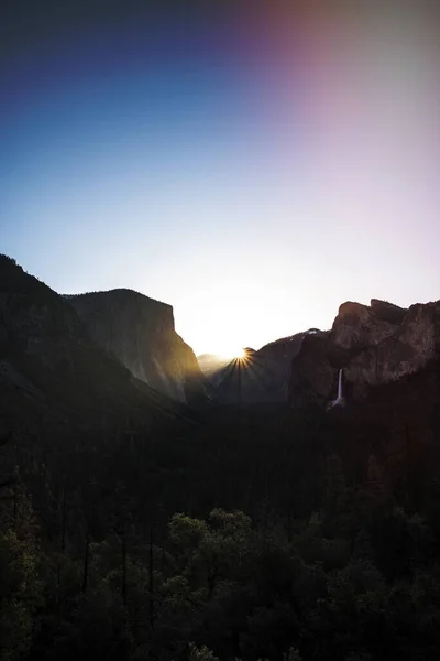 Cascate Dello Yosemite Nel Parco Nazionale Dello Yosemite Stati Uniti — Foto Stock