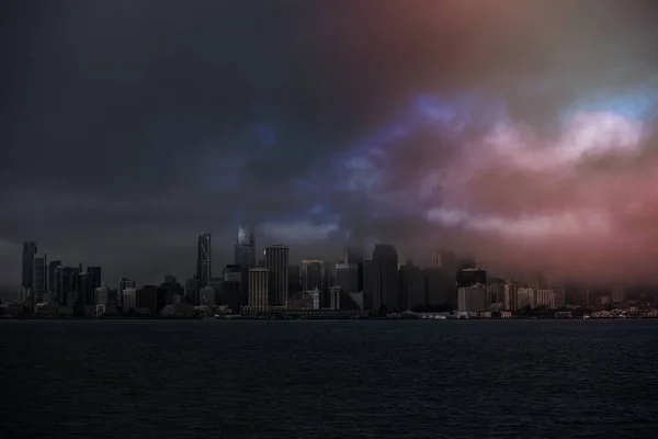 San Francisco Skyline Spojené Státy — Stock fotografie
