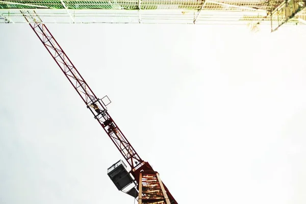 Low Angle Shot Crane — Stock Photo, Image