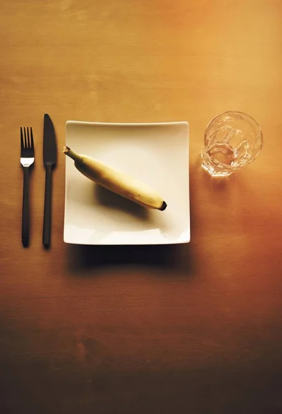 Banan Till Middag — Stockfoto