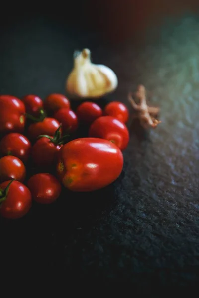 Nahaufnahme Von Frischen Tomaten — Stockfoto