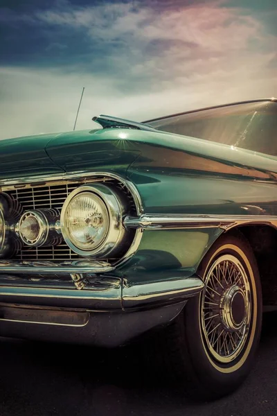 Close Carro Vintage — Fotografia de Stock