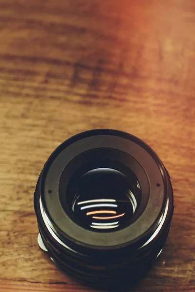 Close Camera Lens — Stock Photo, Image