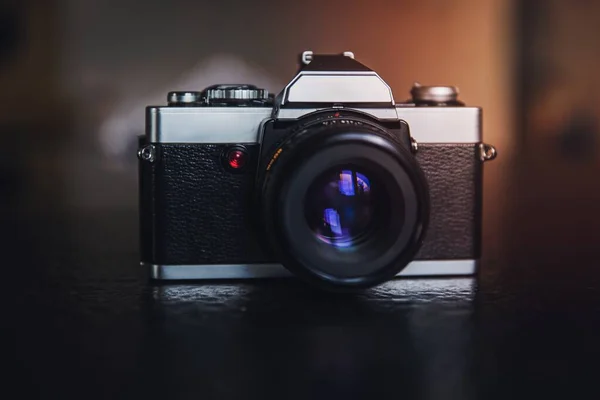 Klasik Analog Film Kamerası — Stok fotoğraf