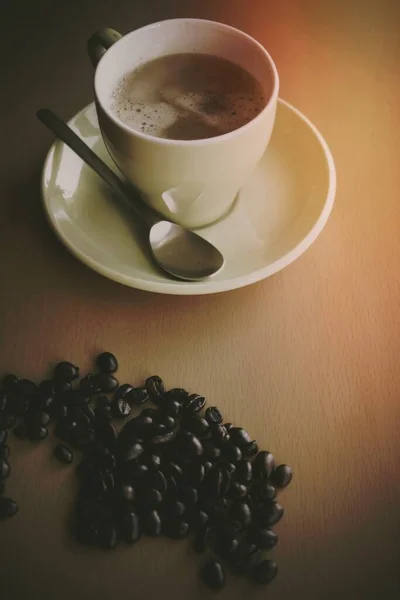 Чашка Горячего Кофе — стоковое фото