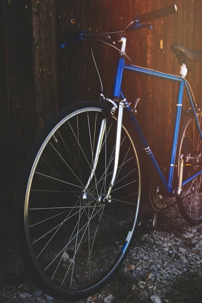 Una Bicicletta Corsa All Aperto — Foto Stock