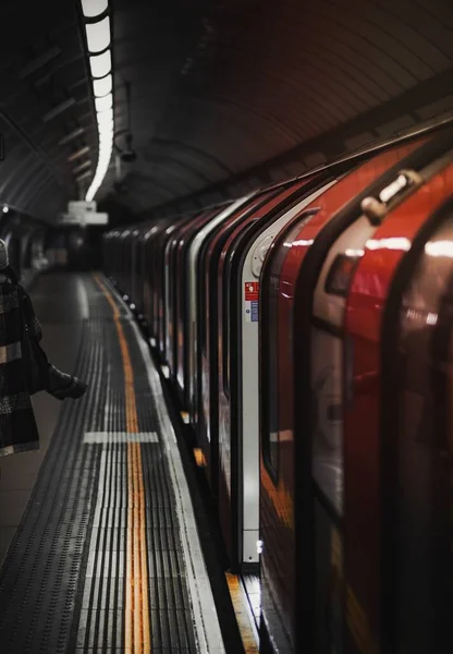 ロンドンの地下鉄チューブ — ストック写真