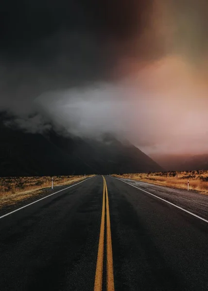 Пейзаж Перевала Артура Новой Зеландии — стоковое фото