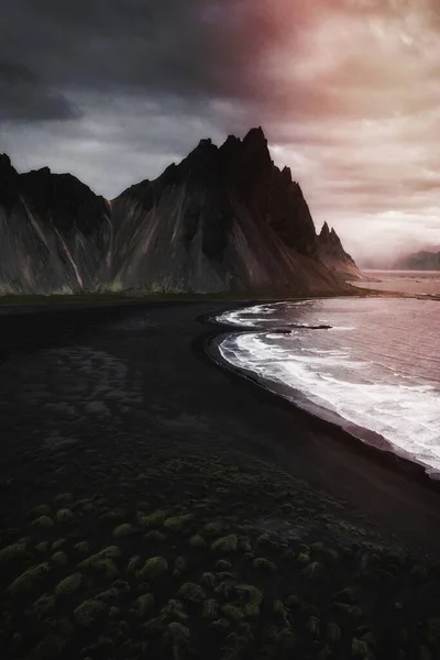 冰岛南岸的景色 — 图库照片
