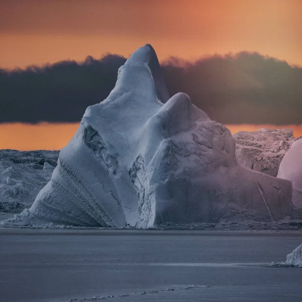 Iceberg Ілуліссаті Гренландія — стокове фото
