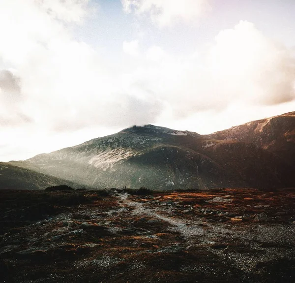 Sunlight Mount Washington New Hampshire Usa — Stock Photo, Image