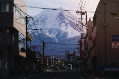 Fuji Dağı Kawaguchiko kasabası, Japonya