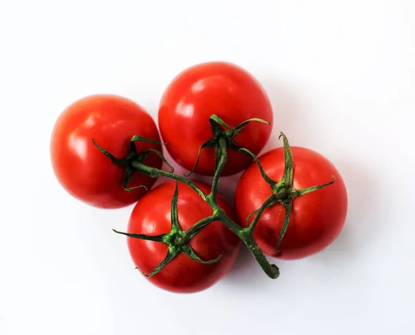 Eine Frische Bio Tomate — Stockfoto