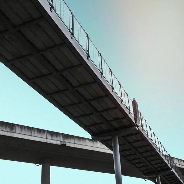 Міст Аеропорту Хітроу Термінал — стокове фото