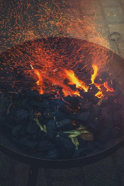 火の鉢のイメージ — ストック写真