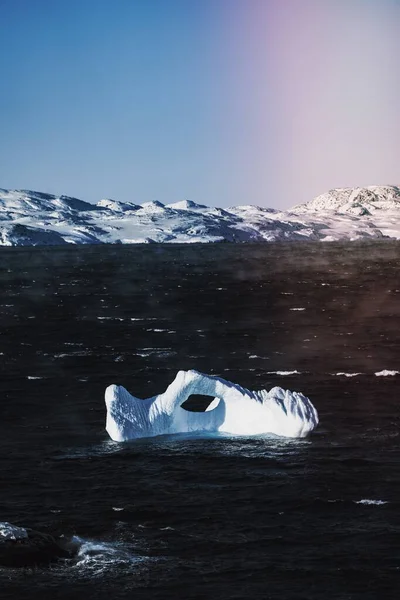 Iceberg Στο Ilulissat Γροιλανδία — Φωτογραφία Αρχείου