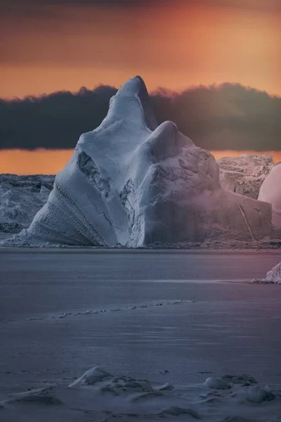 Isberg Vid Ilulissat Grönland — Stockfoto