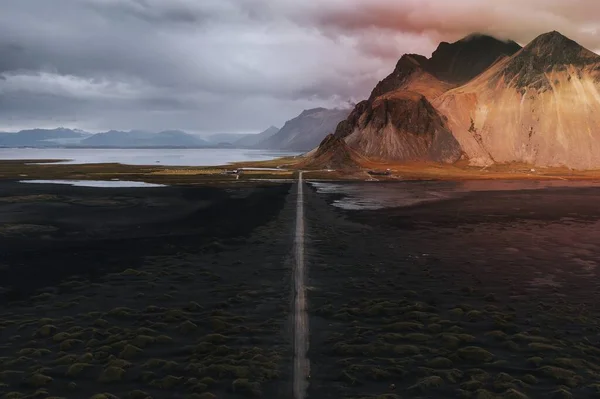 冰岛斯托克克尼斯山区和海岸 — 图库照片