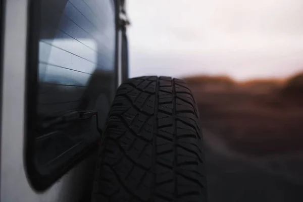 Vue Arrière Land Rover — Photo