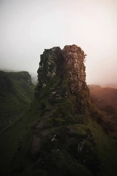 Fairy Glen Isle Skye Scotland — стокове фото
