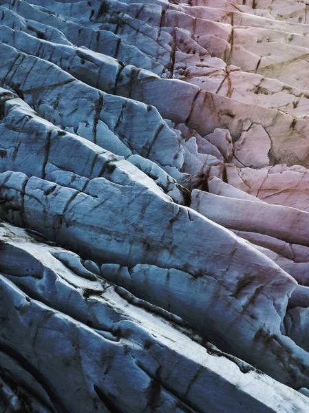 Une Vue Glacier Svnafellsjkull Islande — Photo
