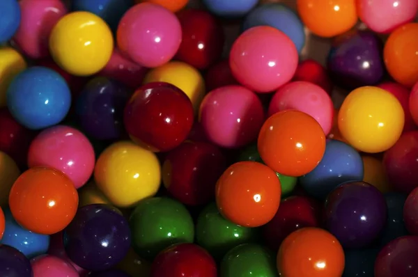Close Colorful Chewing Gums — Stock Photo, Image