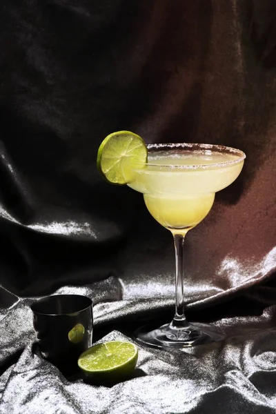 Citroen Margarita Cocktail Drankje — Stockfoto
