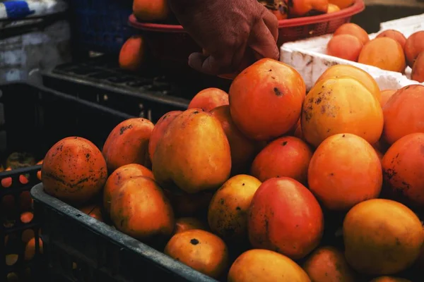 stock image A image of Fresh persimmons