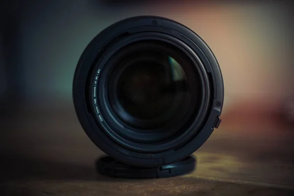 Kamerayı Kapat Bir Lens — Stok fotoğraf
