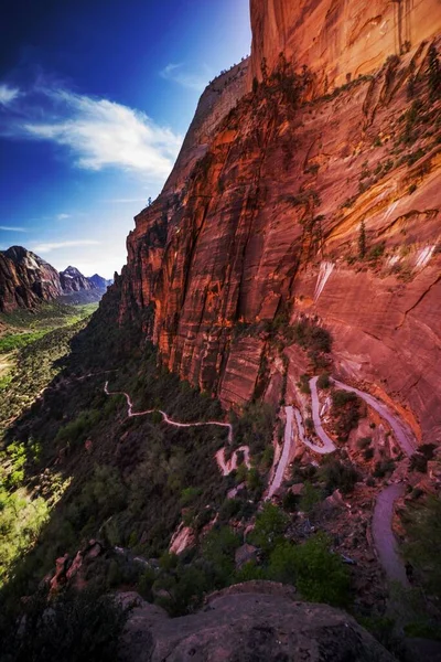 Angels Landing Zion National Park North America — Stock Photo, Image