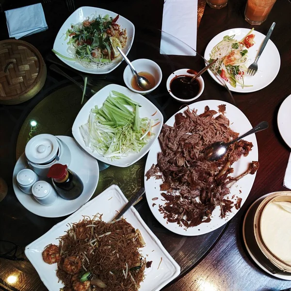 Uma Imagem Jantar Vietnamita — Fotografia de Stock