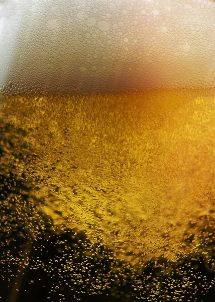 Sprudelndes Getränk Bildet Blasen Hintergrund — Stockfoto