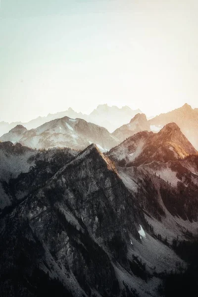 Alpi Innevate Italia — Foto Stock