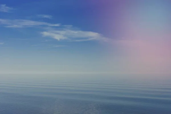 Scène Van Blauwe Oceaan Canada — Stockfoto