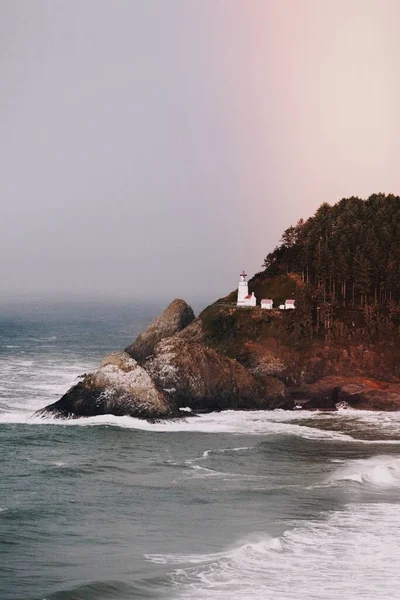 Heceta Head Lighthouse Oregon Egyesült Államok — Stock Fotó