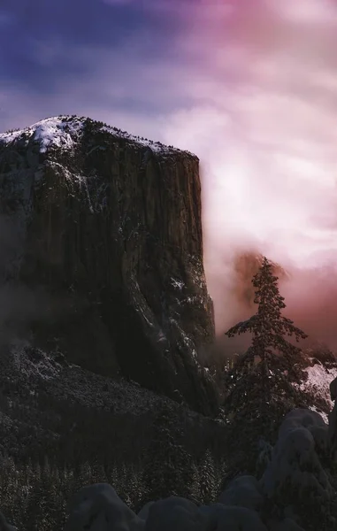Winter Yosemite Nationalpark Vereinigte Staaten — Stockfoto