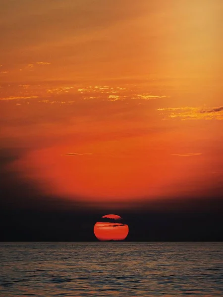 Zachód Słońca Wyspach Galpagos Ekwador — Zdjęcie stockowe