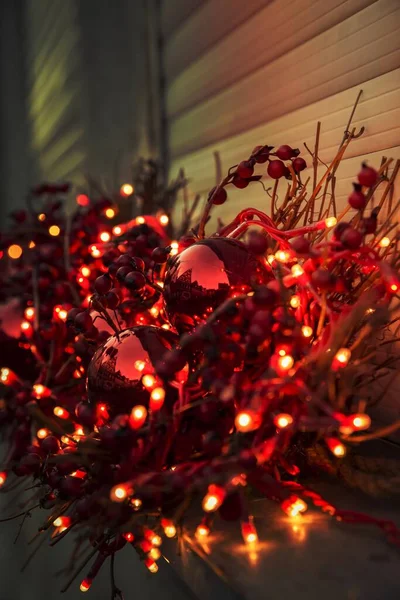 Close Decorações Natal — Fotografia de Stock