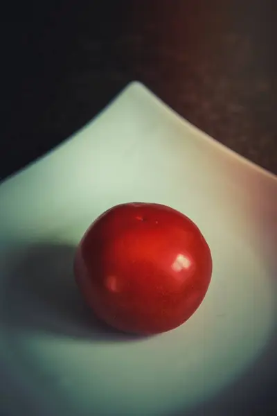 토마토를 클로즈업 — 스톡 사진