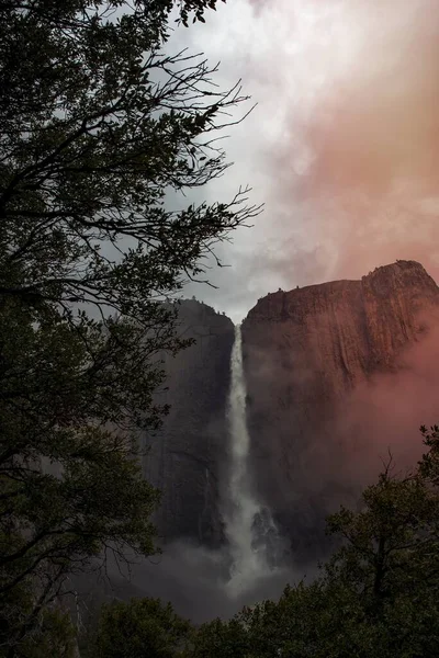Upper Yosemite Falls Yosemite National Park Usa — Stock fotografie