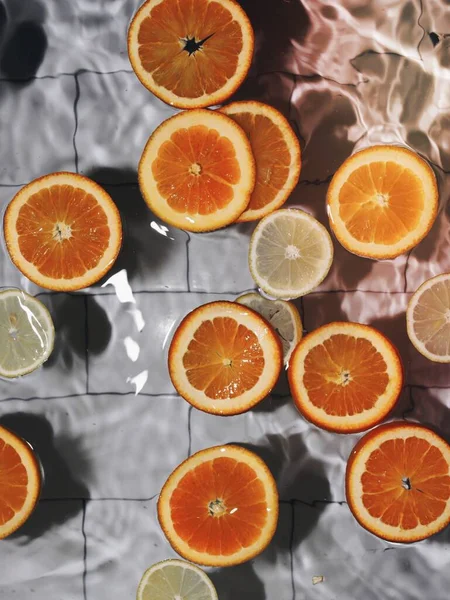 Апельсин Лимони Ліцензійні Стокові Фото