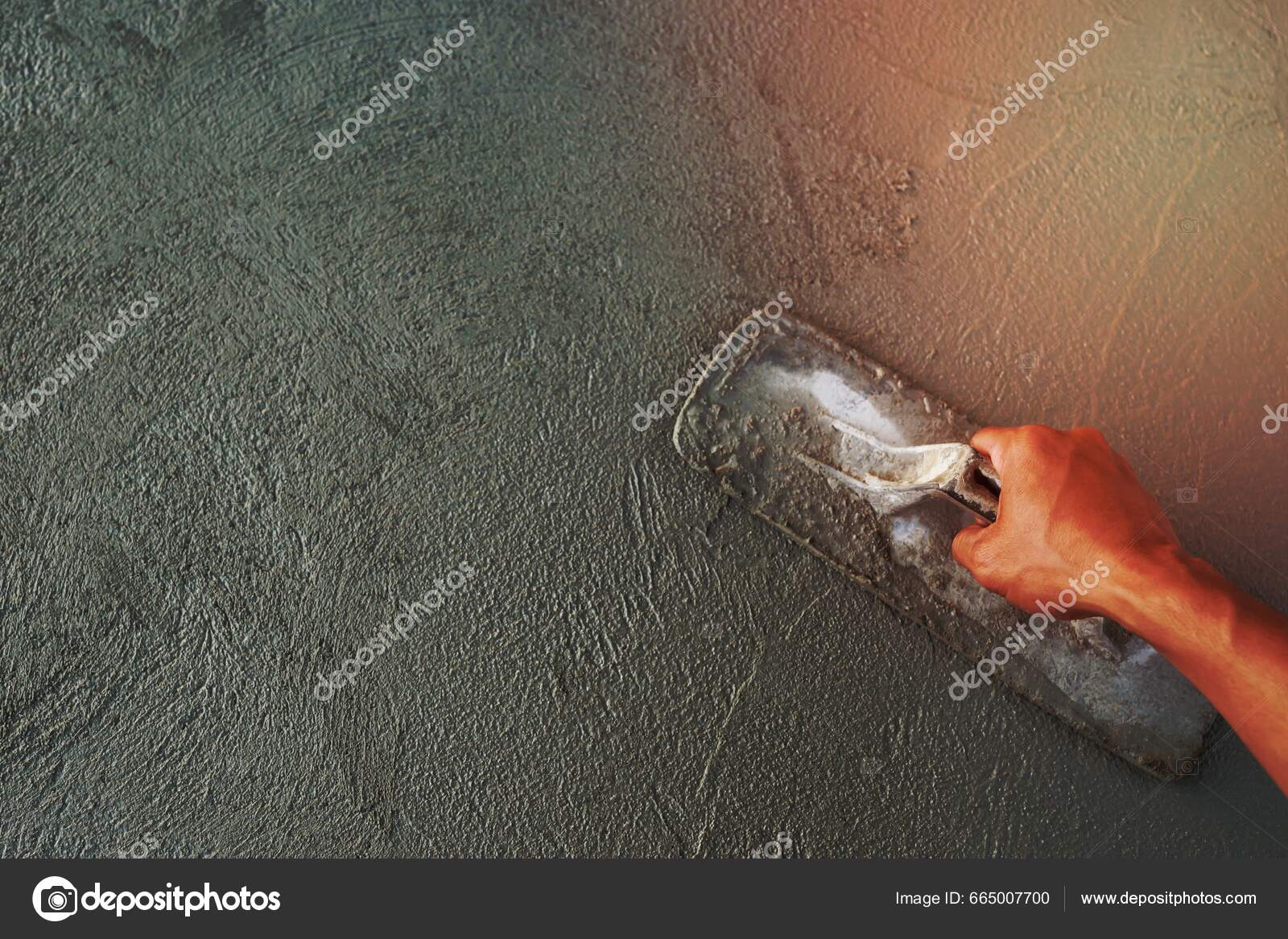 Concrete Mix Introduction Cement Stone Sand Water Well Added Chemicals ...