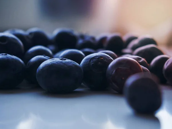 Mustikat Hedelmät Terveellinen Ruoka — kuvapankkivalokuva