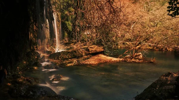 Bela Cachoeira Natureza — Fotografia de Stock