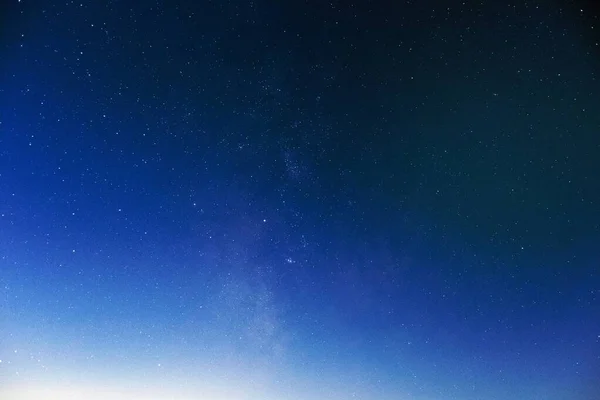 Ciel Bleu Avec Étoiles — Photo