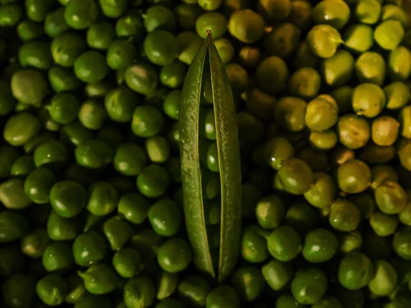 Зеленый Горох Приготовления Пищи — стоковое фото