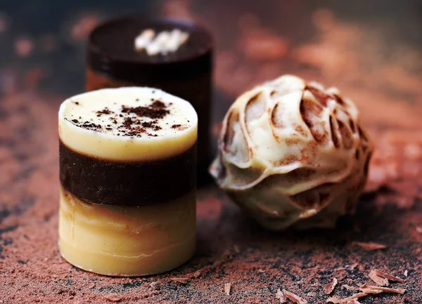Une Image Dessert Chocolat — Photo