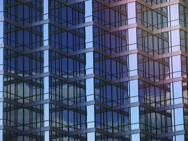 Блакитна Ламінована Скляна Будівля — стокове фото