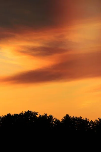 日落时的天空 — 图库照片