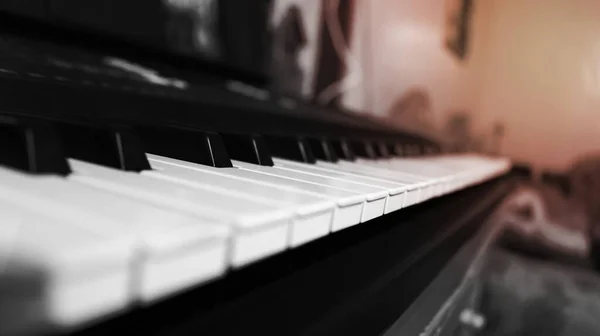 Сіро Коричнева Фотографія Піаніно Плитки — стокове фото